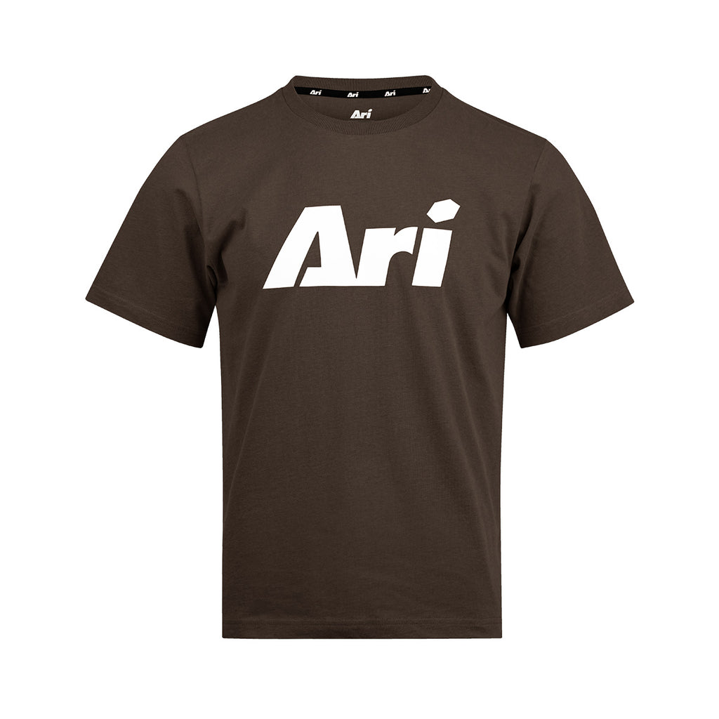 ARI ADEPT ICON TEE - BROWN/WHITE/BROWN