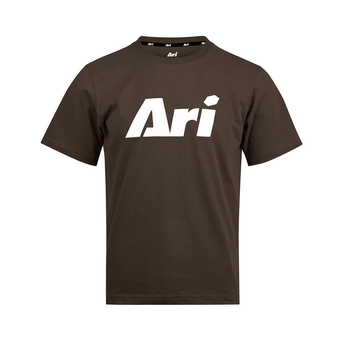 ARI ADEPT ICON TEE - BROWN/WHITE/BROWN
