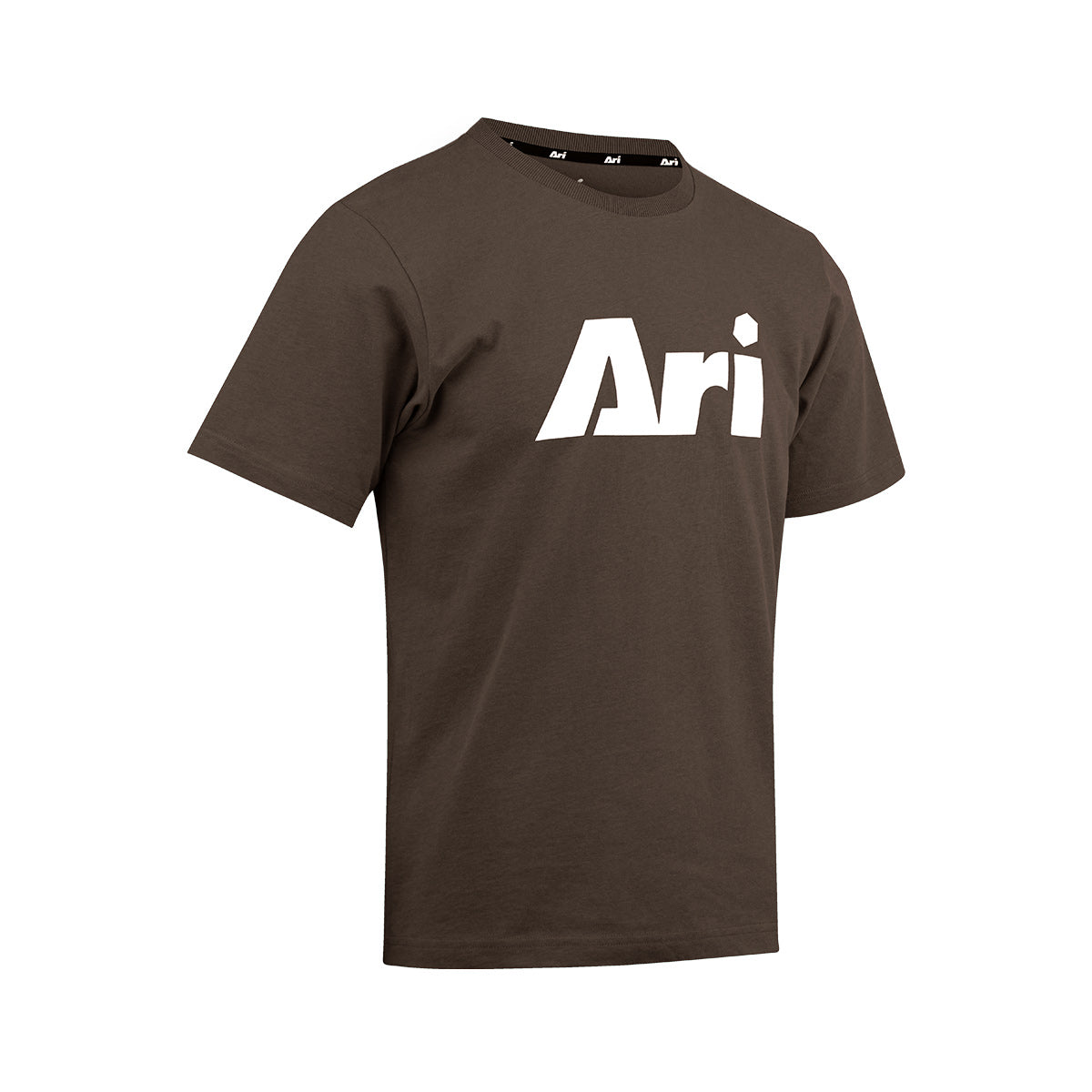 ARI ADEPT ICON TEE - BROWN/WHITE/BROWN