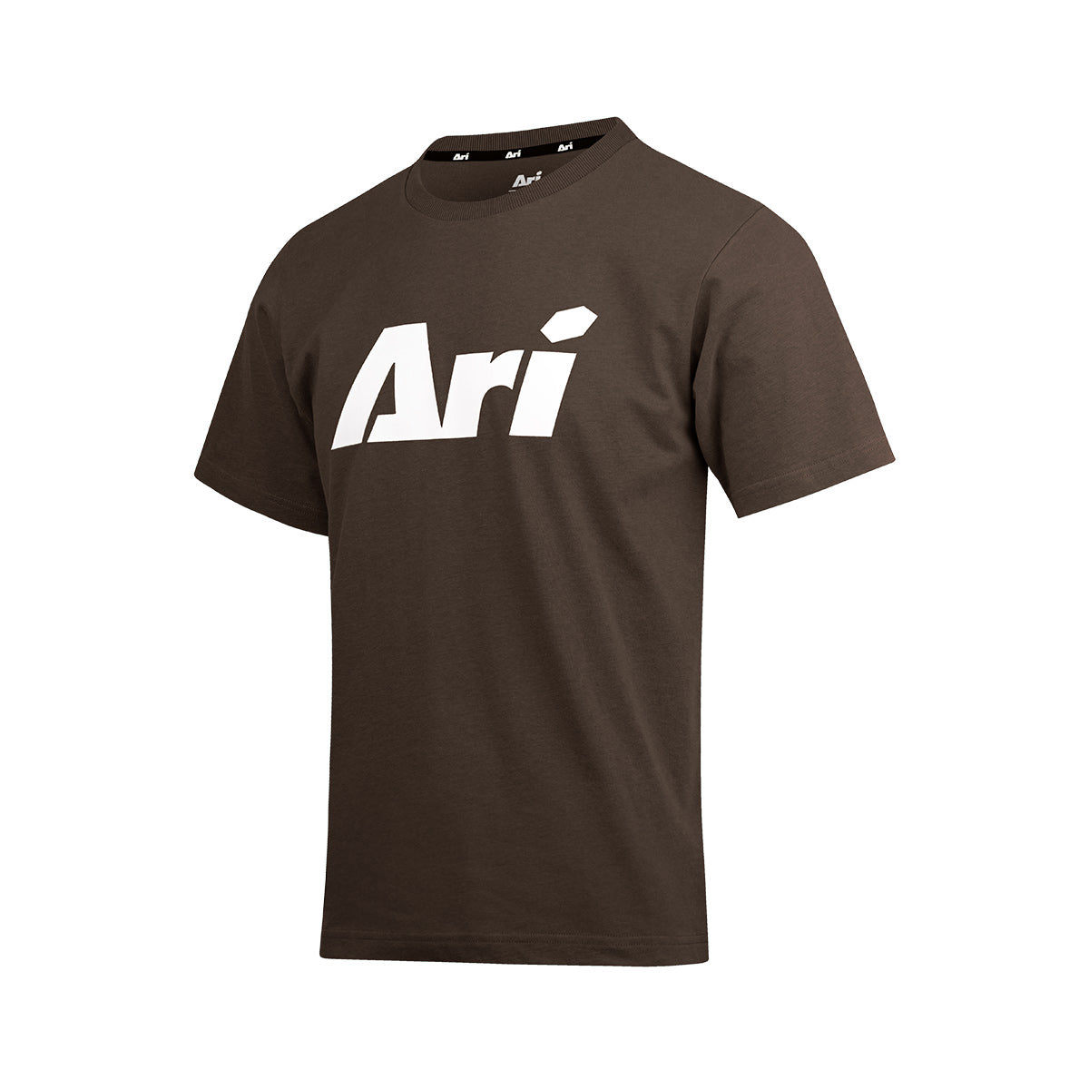ARI ADEPT ICON TEE - BROWN/WHITE/BROWN