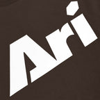 ARI ADEPT ICON TEE - BROWN/WHITE/BROWN