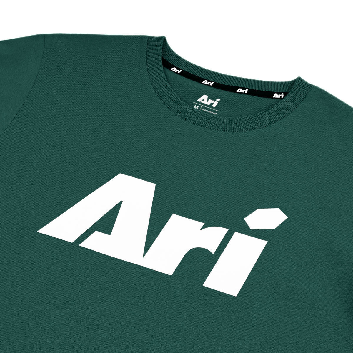 ARI ADEPT ICON TEE - GREEN/WHITE/GREEN