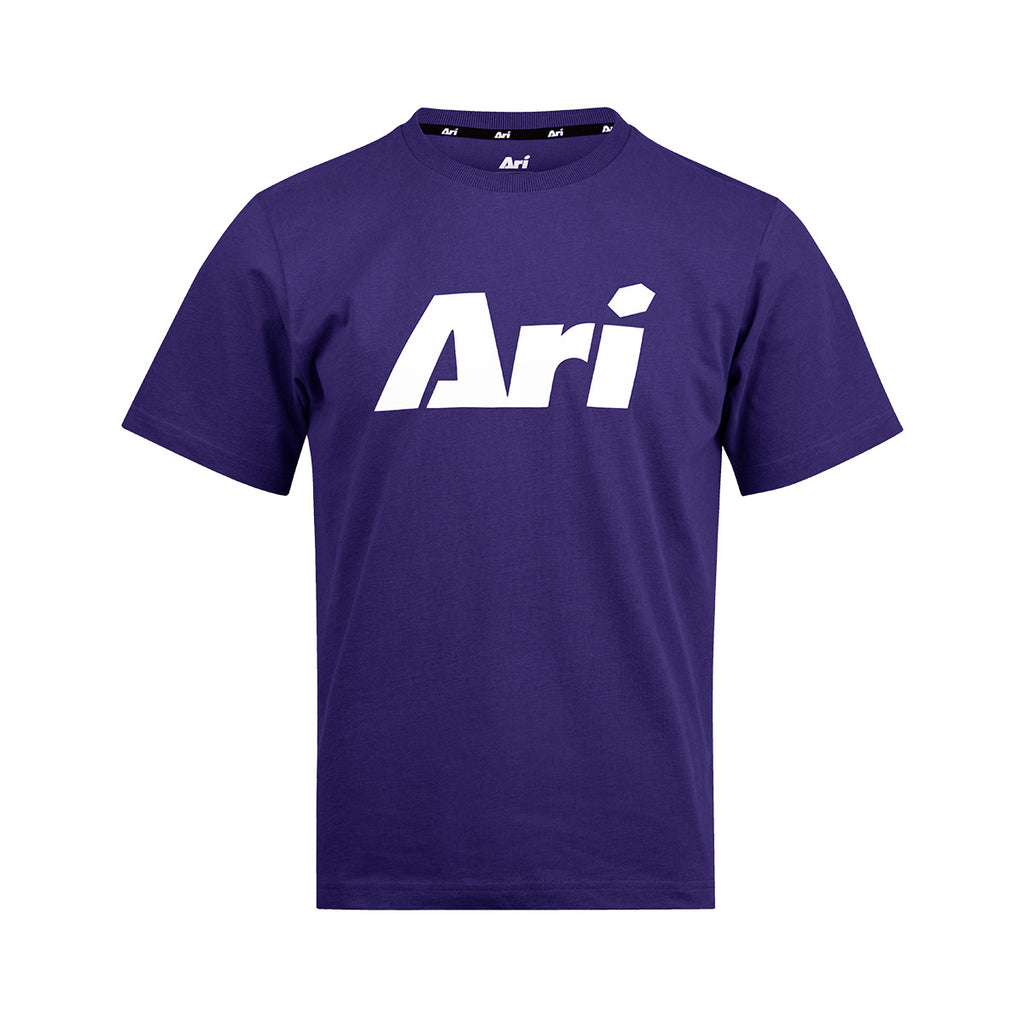 ARI ADEPT ICON TEE - PURPLE/WHITE/PURPLE
