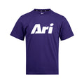 ARI ADEPT ICON TEE - PURPLE/WHITE/PURPLE