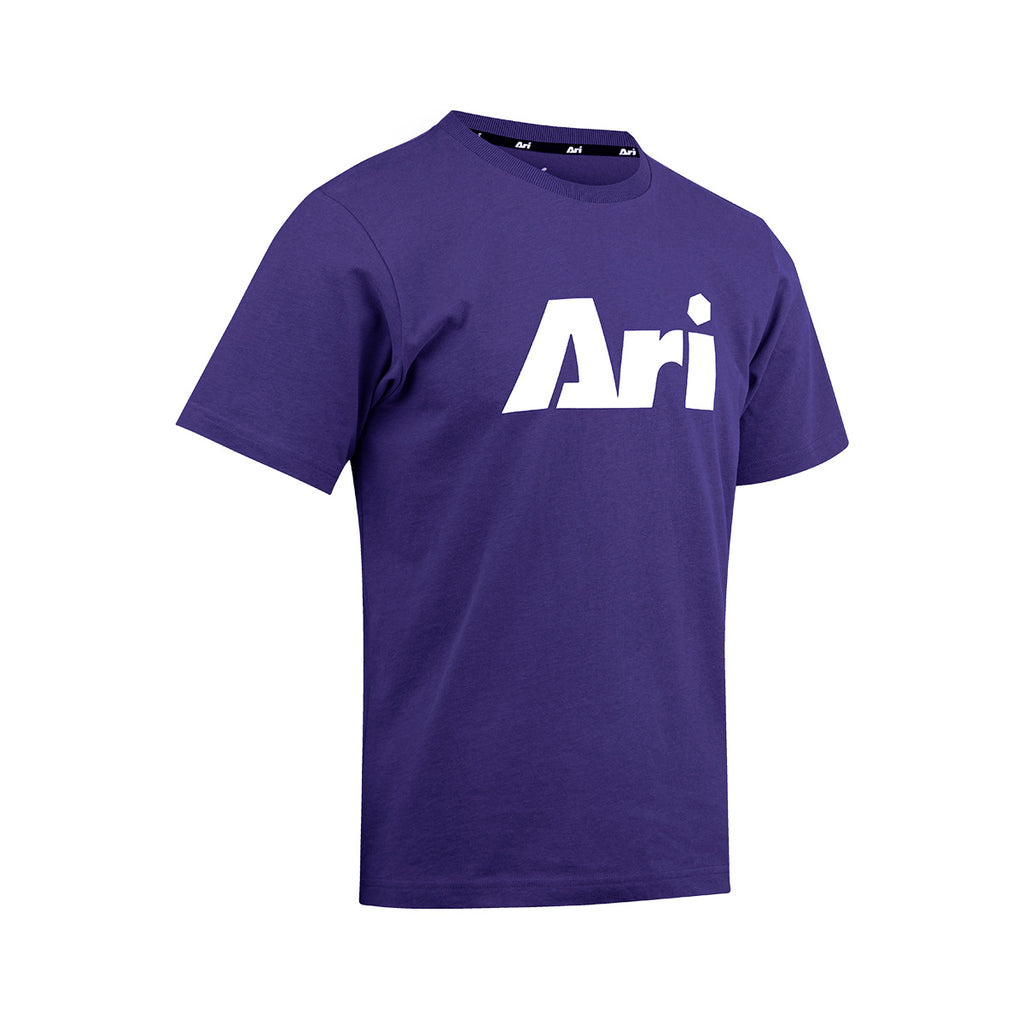 ARI ADEPT ICON TEE - PURPLE/WHITE/PURPLE