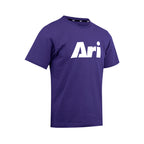 ARI ADEPT ICON TEE - PURPLE/WHITE/PURPLE