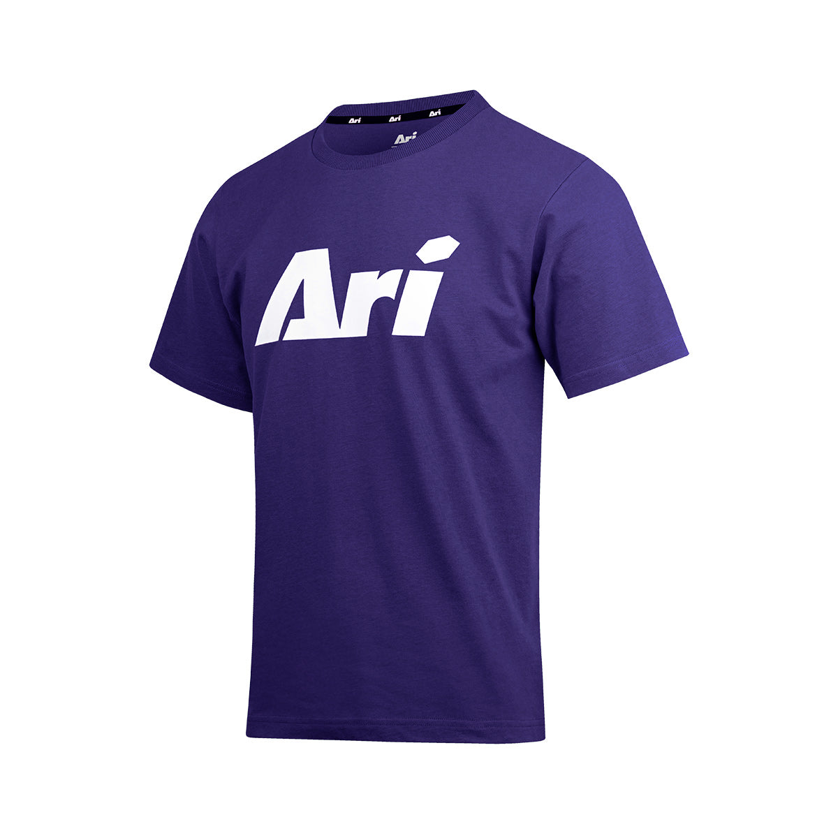 ARI ADEPT ICON TEE - PURPLE/WHITE/PURPLE