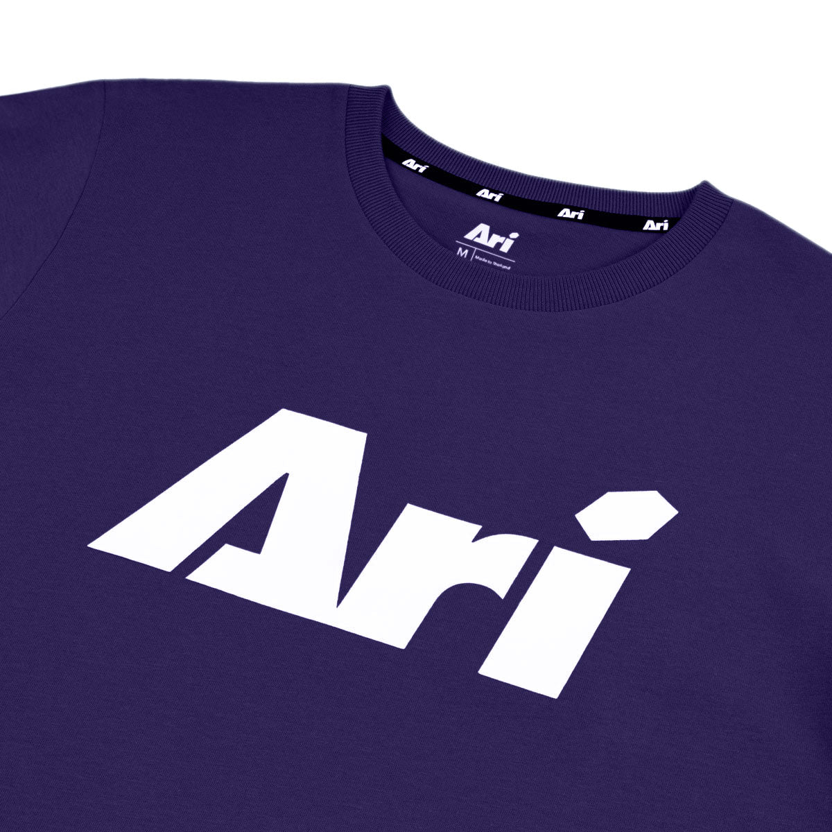 ARI ADEPT ICON TEE - PURPLE/WHITE/PURPLE