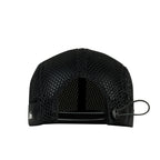 ARI ADEPT KOTH TRAIL RUNNING MESH CAP - BLACK/BLACK/SILVER