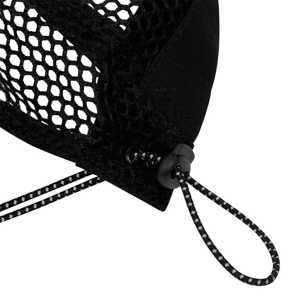 ARI ADEPT KOTH TRAIL RUNNING MESH CAP - BLACK/BLACK/SILVER
