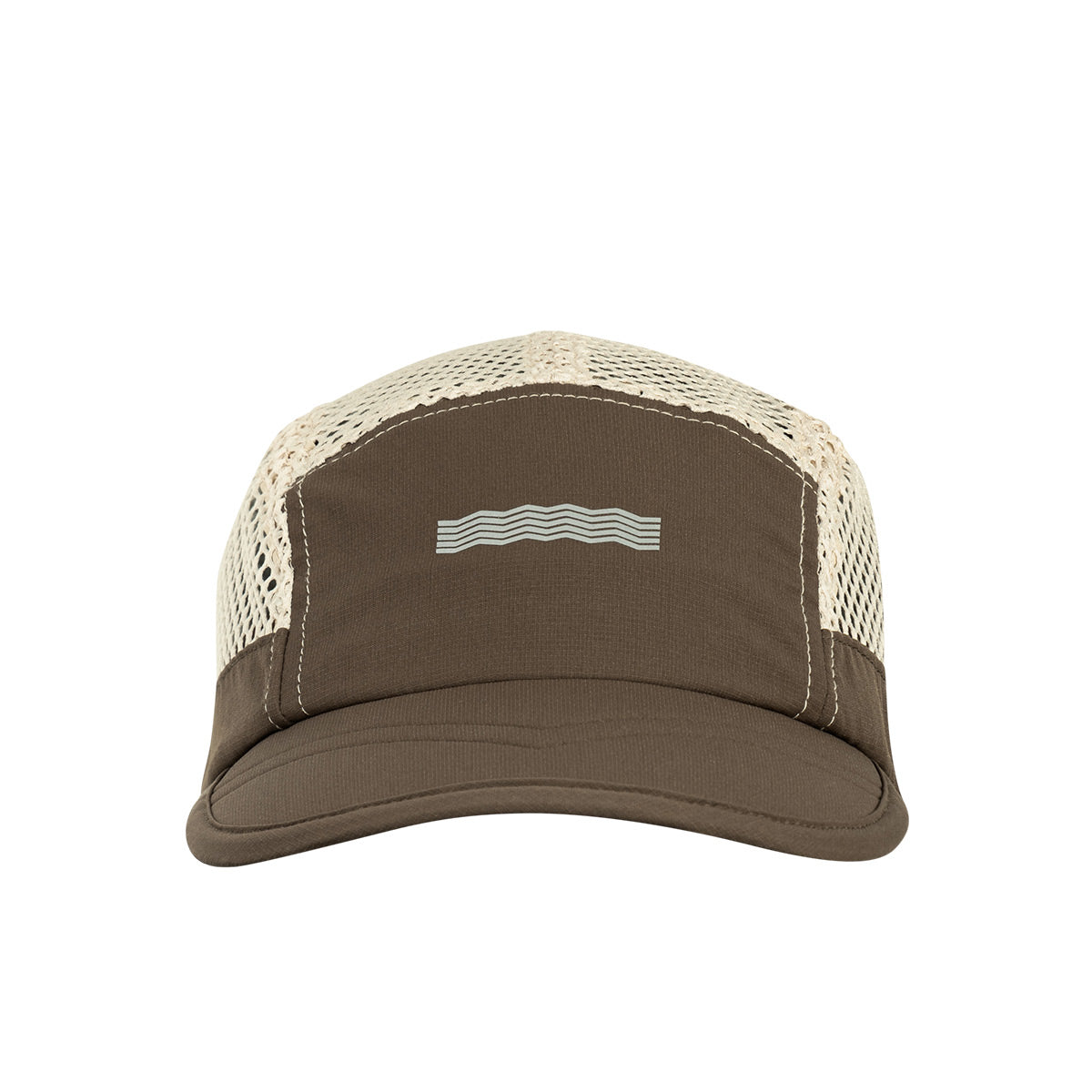 ARI ADEPT KOTH TRAIL RUNNING MESH CAP - BROWN/BROWN/SILVER