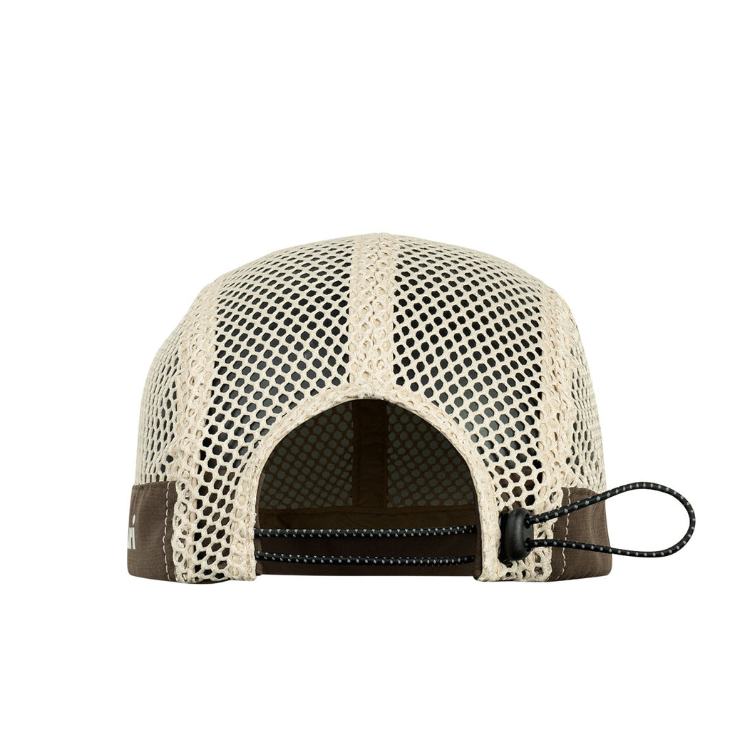 ARI ADEPT KOTH TRAIL RUNNING MESH CAP - BROWN/BROWN/SILVER