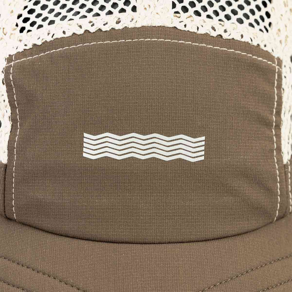 ARI ADEPT KOTH TRAIL RUNNING MESH CAP - BROWN/BROWN/SILVER