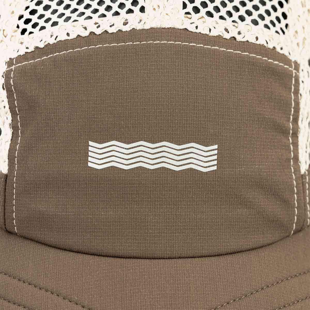 ARI ADEPT KOTH TRAIL RUNNING MESH CAP - BROWN/BROWN/SILVER