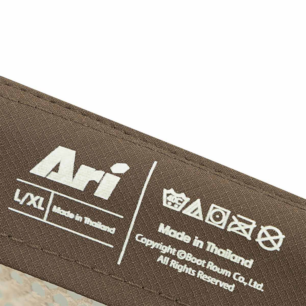 ARI ADEPT KOTH TRAIL RUNNING MESH CAP - BROWN/BROWN/SILVER
