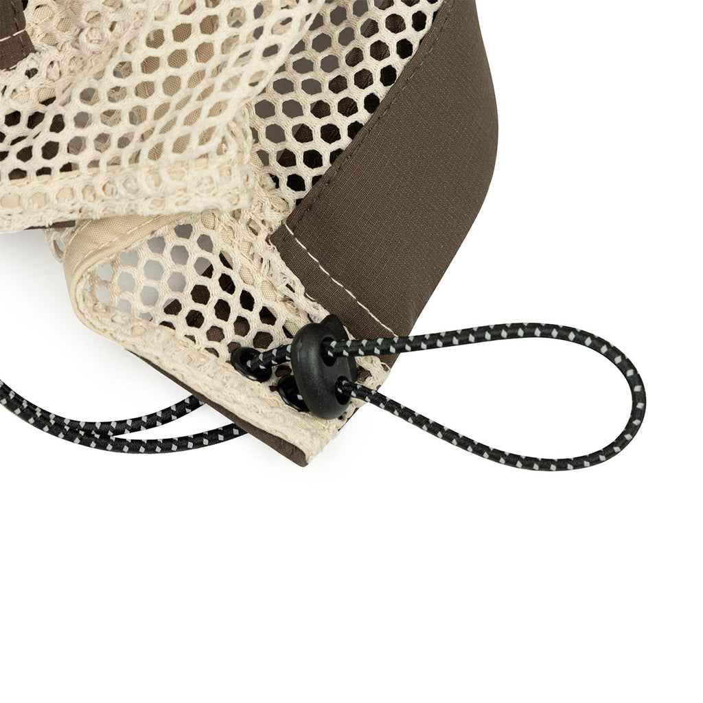 ARI ADEPT KOTH TRAIL RUNNING MESH CAP - BROWN/BROWN/SILVER