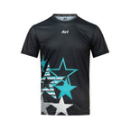 ARI ADEPT NEW YORK26 GRAPHIC RUNNING TEE - BLACK/BLUE/WHITE