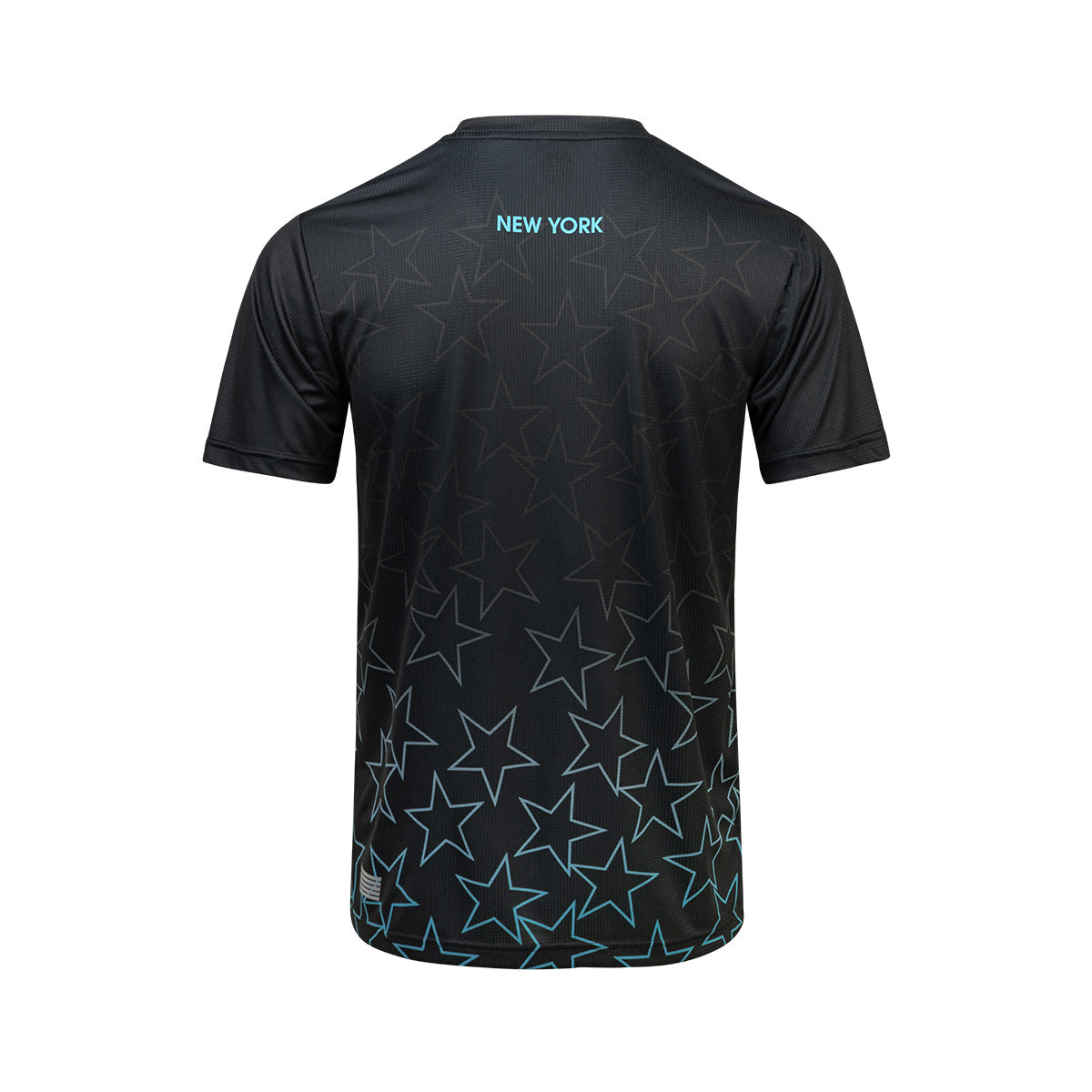 ARI ADEPT NEW YORK26 GRAPHIC RUNNING TEE - BLACK/BLUE/WHITE