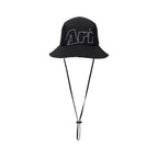 ARI ADEPT ORBITZ RUNNING BUCKET HAT - BLACK/WHITE/SILVER