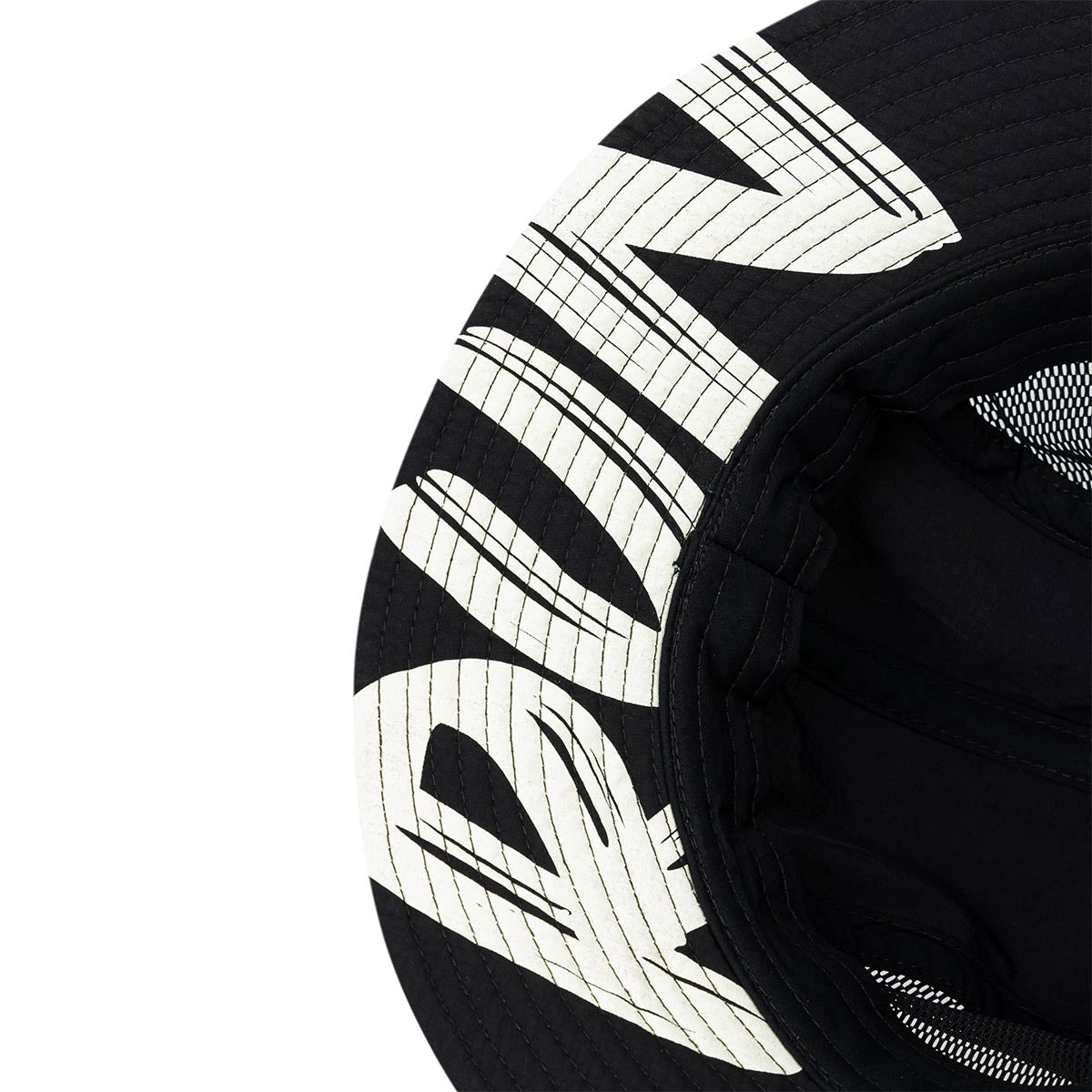 ARI ADEPT ORBITZ RUNNING BUCKET HAT - BLACK/WHITE/SILVER