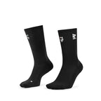ARI ADEPT RUNNA CREW RUNNING SOCKS - BLACK/BLACK/WHITE