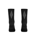 ARI ADEPT RUNNA CREW RUNNING SOCKS - BLACK/BLACK/WHITE