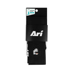 ARI ADEPT RUNNA CREW RUNNING SOCKS - BLACK/BLACK/WHITE