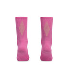 ARI ADEPT RUNNA CREW RUNNING SOCKS - PINK/PINK/VOLT