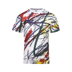 ARI ADEPT UNITY SPLASH GRAPHIC RUNNING TEE - WHITE/BLACK/RED