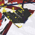ARI ADEPT UNITY SPLASH GRAPHIC RUNNING TEE - WHITE/BLACK/RED
