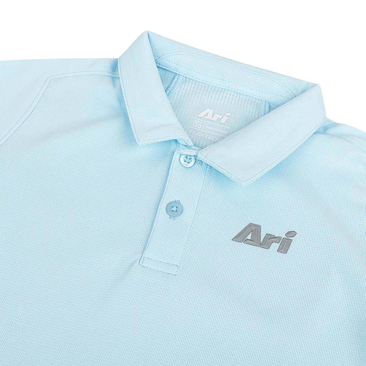 ARI BOY ADEPT GOLF POLO - BLUE/BLUE/SILVER