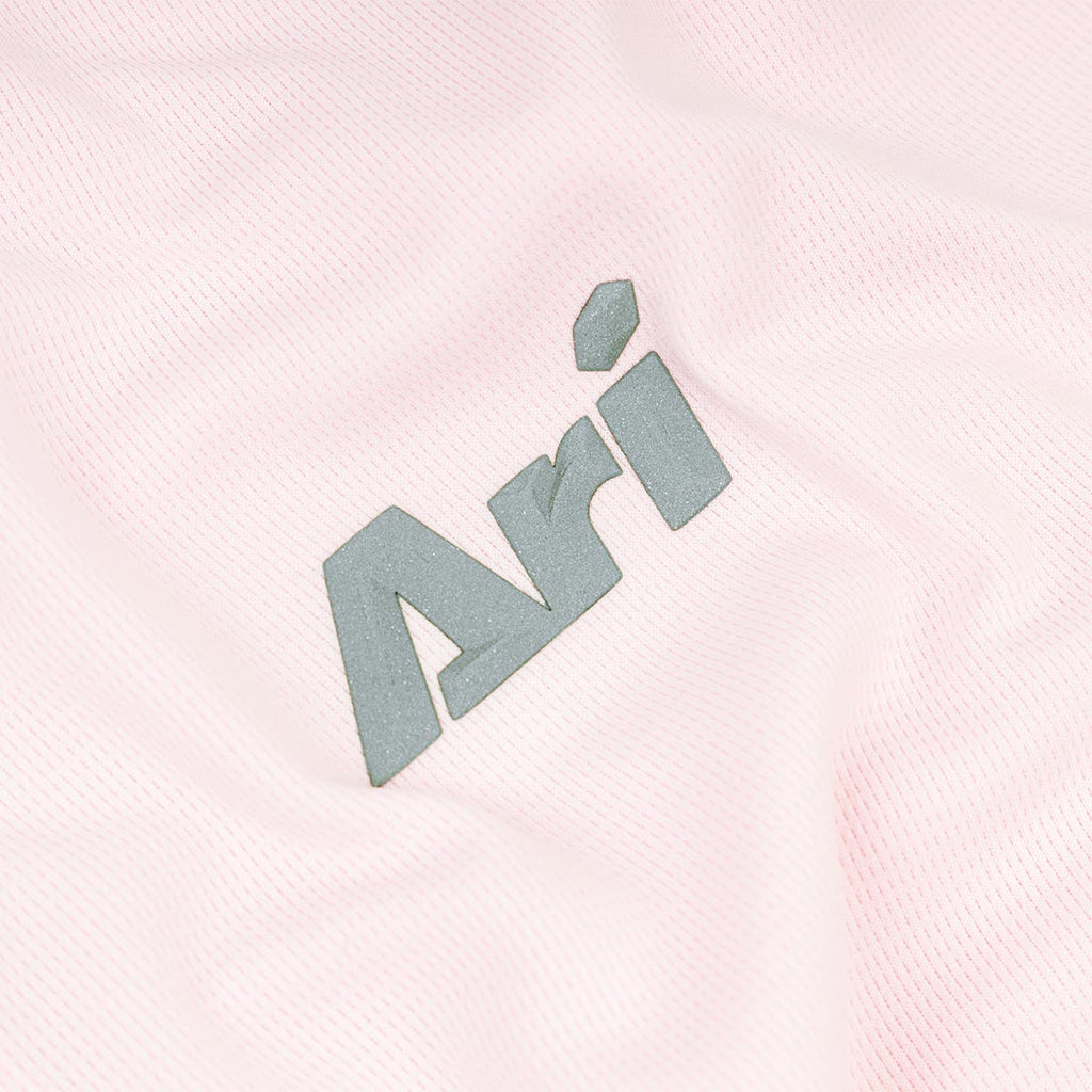 ARI BOY ADEPT GOLF POLO - PINK/PINK/SILVER