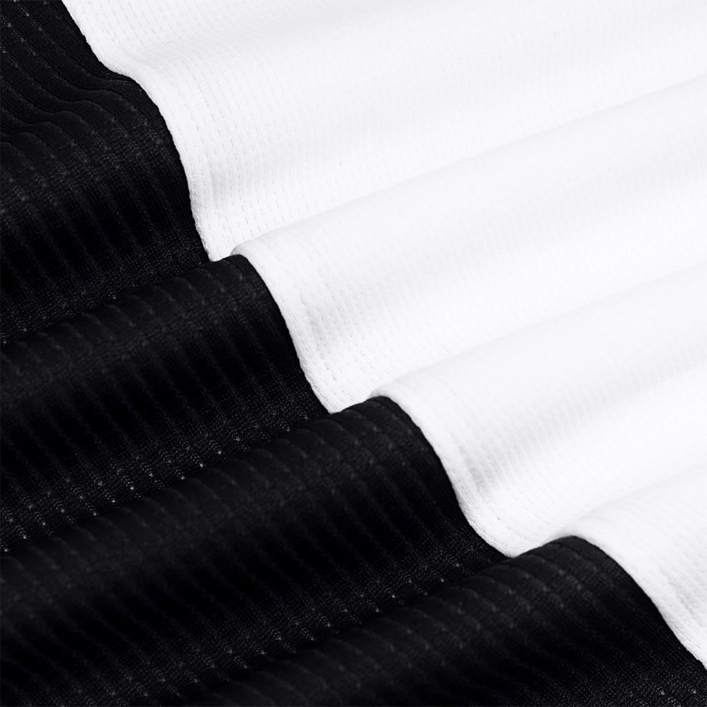 ARI BOY ADEPT GOLF POLO - WHITE/BLACK/SILVER