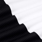 ARI BOY ADEPT GOLF POLO - WHITE/BLACK/SILVER