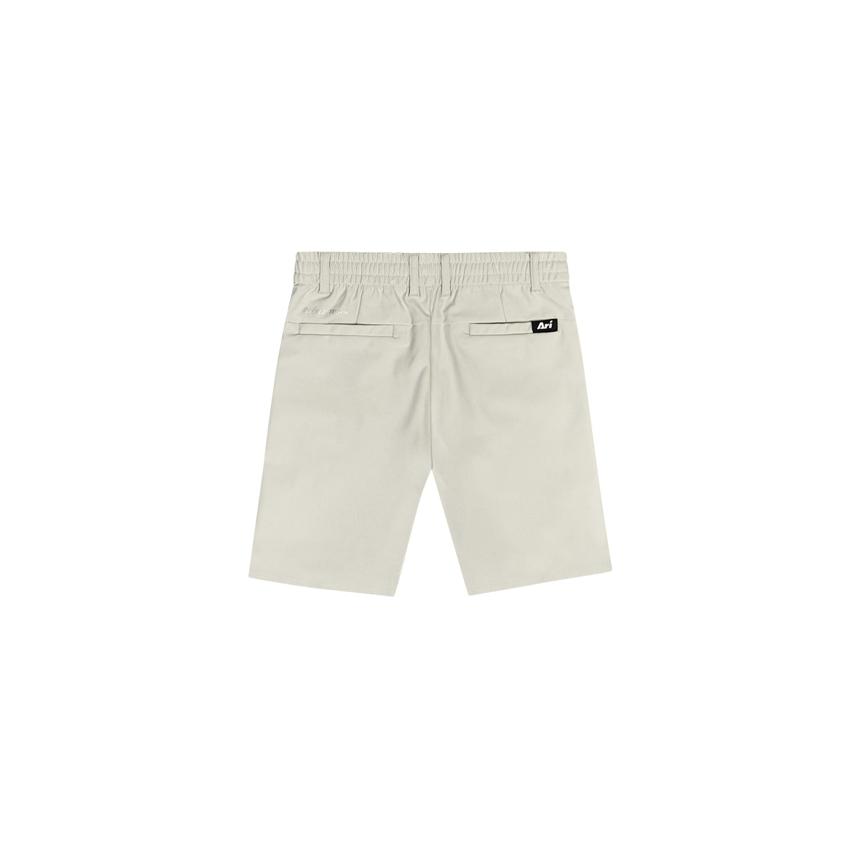 ARI BOY ADEPT GOLF SHORTS - BEIGE/BEIGE/WHITE