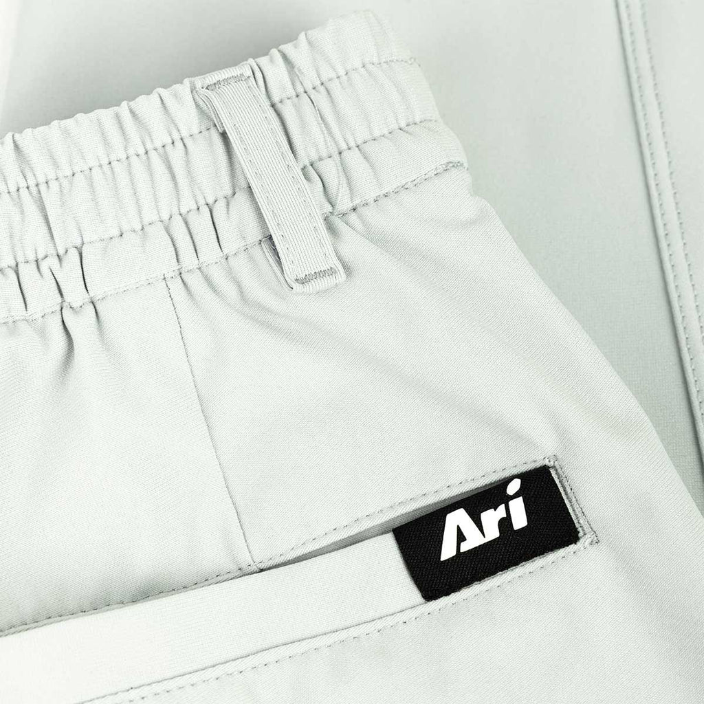 ARI BOY ADEPT GOLF SHORTS - GREY/GREY/WHITE