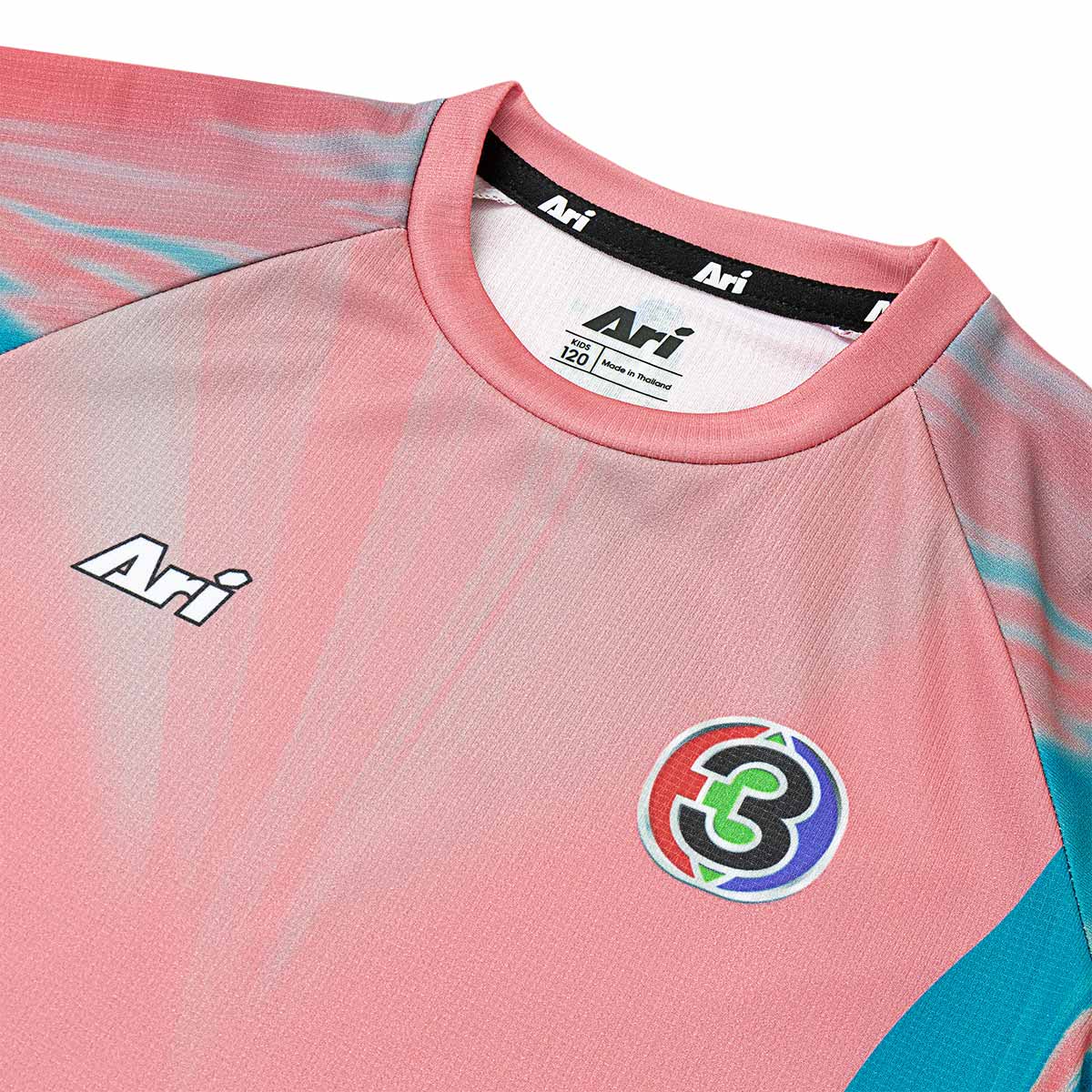 ARI CH3 56ANNIV KIDS PUNCH TEAM MATCH JERSEY - PUNCH PINK/TURQUOISE/TEAL