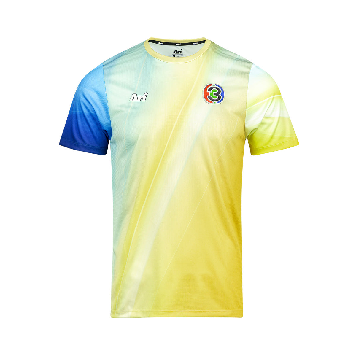 ARI CH3 56ANNIV TURMERIC TEAM FANS JERSEY - TURMERIC YELLOW/SAPPHIRE BLUE/SKY BLUE