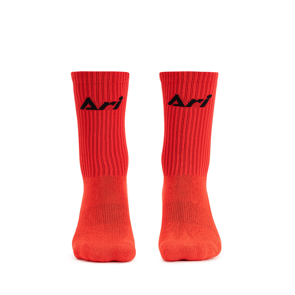ARI CREW SOCKS - RED