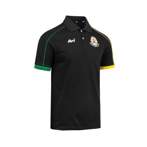 ARI DEBSIRIN 2026 POLO - BLACK/GREEN/YELLOW