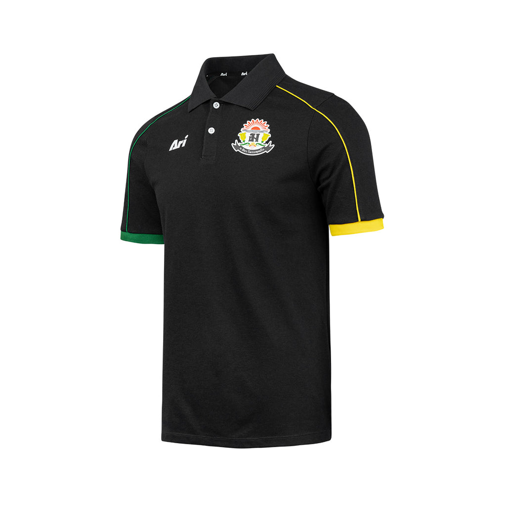 ARI DEBSIRIN 2026 POLO - BLACK/GREEN/YELLOW