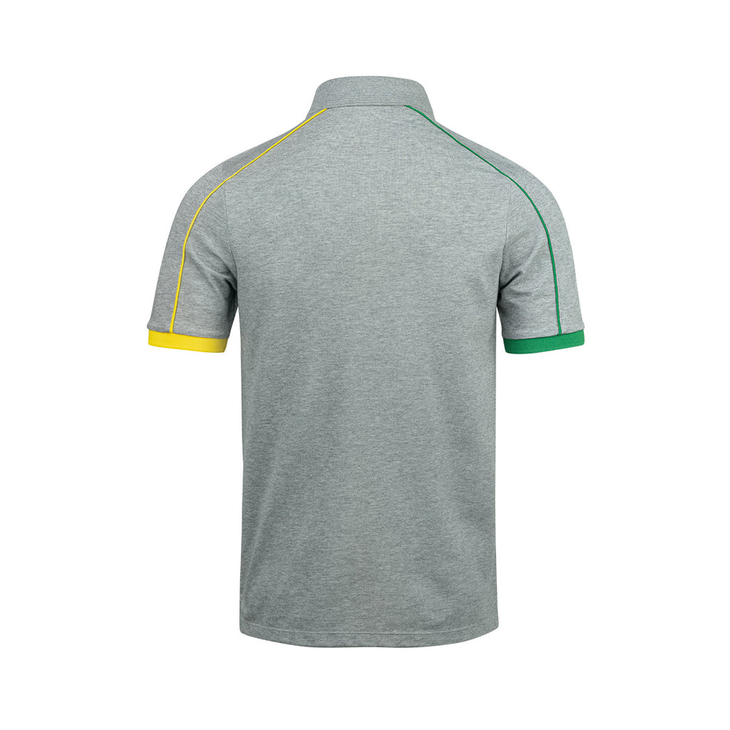 ARI DEBSIRIN 2026 POLO - GREY/GREEN/YELLOW