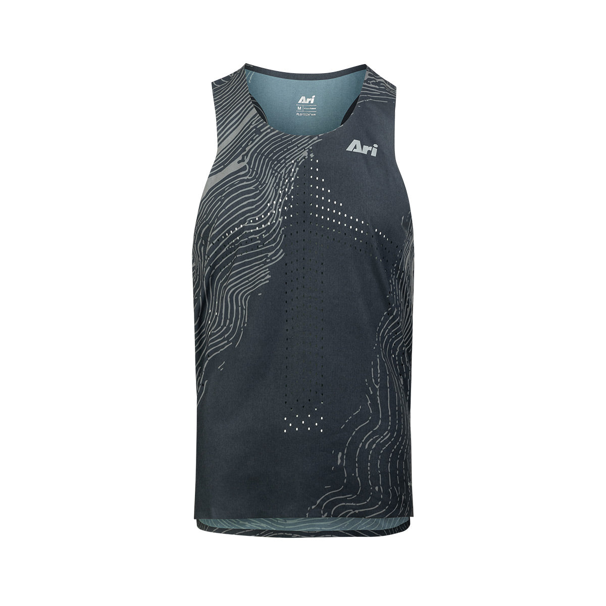 PRE ORDER ARI ELITE CHARGED ULTRALIGHT RUNNING TANK - GREY/DARK GREY/GREY
