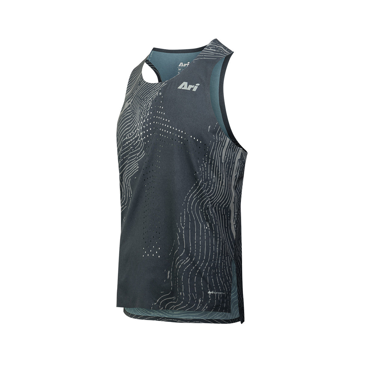 PRE ORDER ARI ELITE CHARGED ULTRALIGHT RUNNING TANK - GREY/DARK GREY/GREY