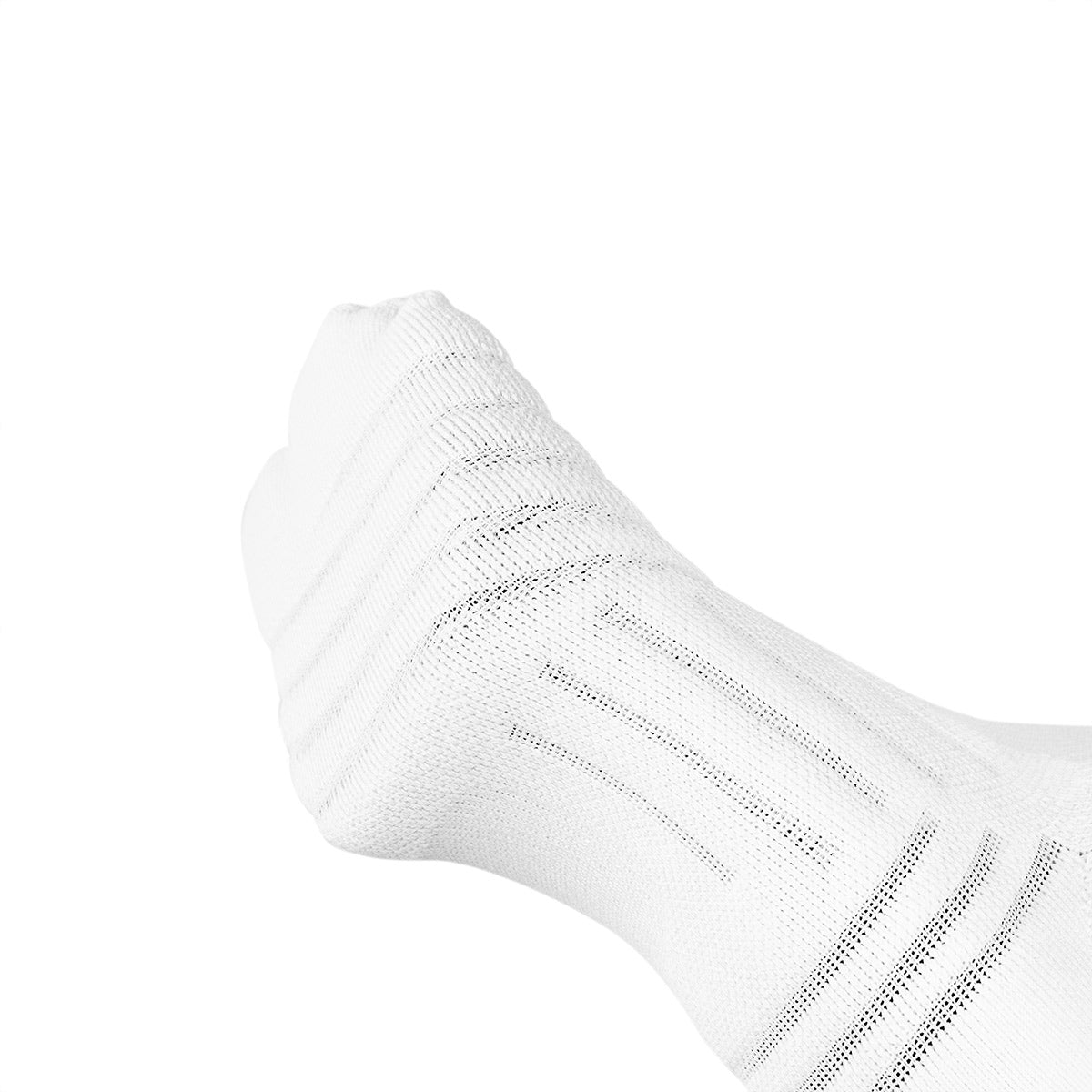 ARI ELITE KINETIC CREW SOCKS - WHITE/BLACK/WHITE