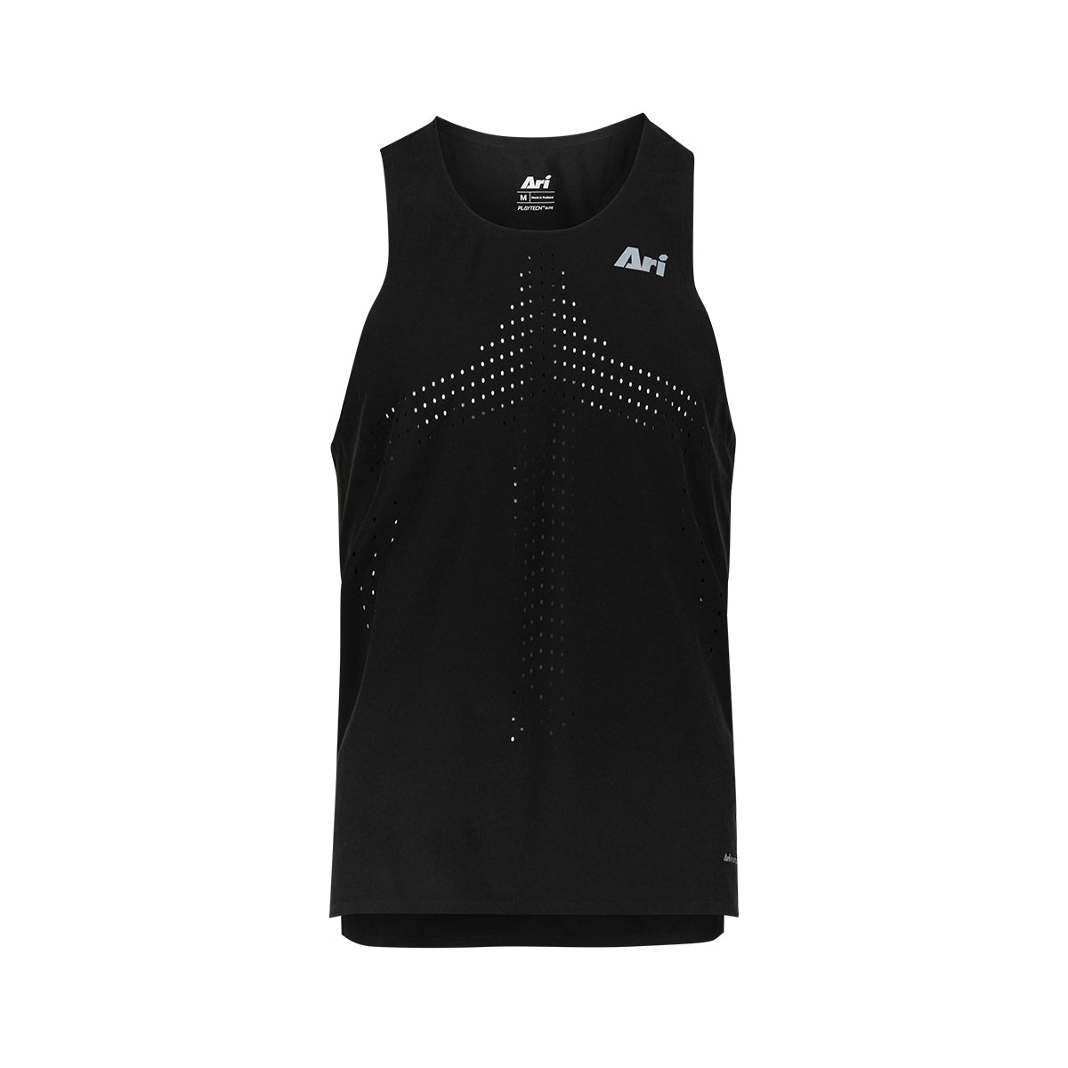 ARI ELITE SFORCE ULTRALIGHT RUNNING TANK - BLACK/BLACK/SILVER
