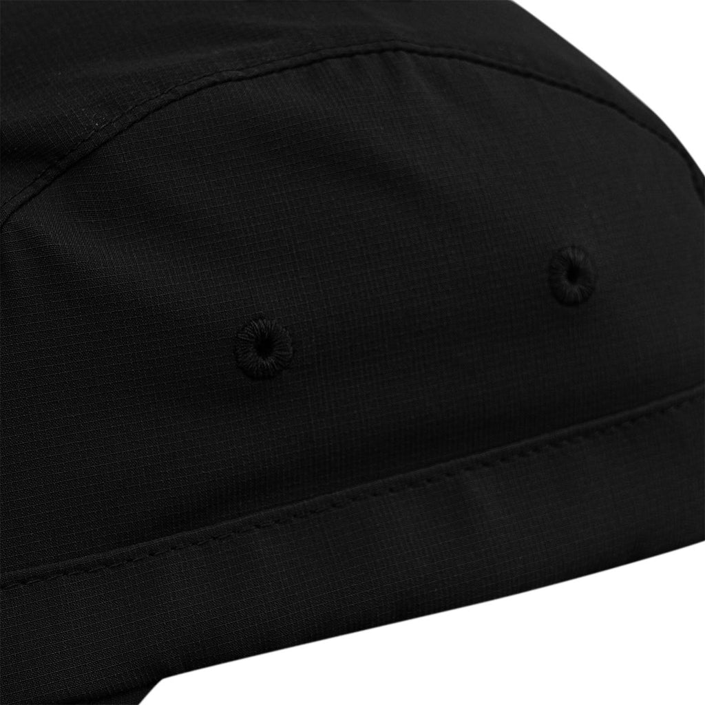 ARI ESSENTIAL 5 PANELS RUNNING CAP - BLACK/SILVER/BLACK