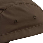 ARI ESSENTIAL 5 PANELS RUNNING CAP - BROWN/SILVER/BROWN