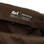 ARI ESSENTIAL 5 PANELS RUNNING CAP - BROWN/SILVER/BROWN