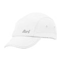 ARI ESSENTIAL 5 PANELS RUNNING CAP - WHITE/SILVER/WHITE